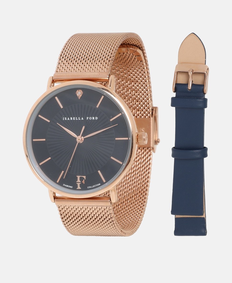 Isabella Ford Watch with interchangeable strap