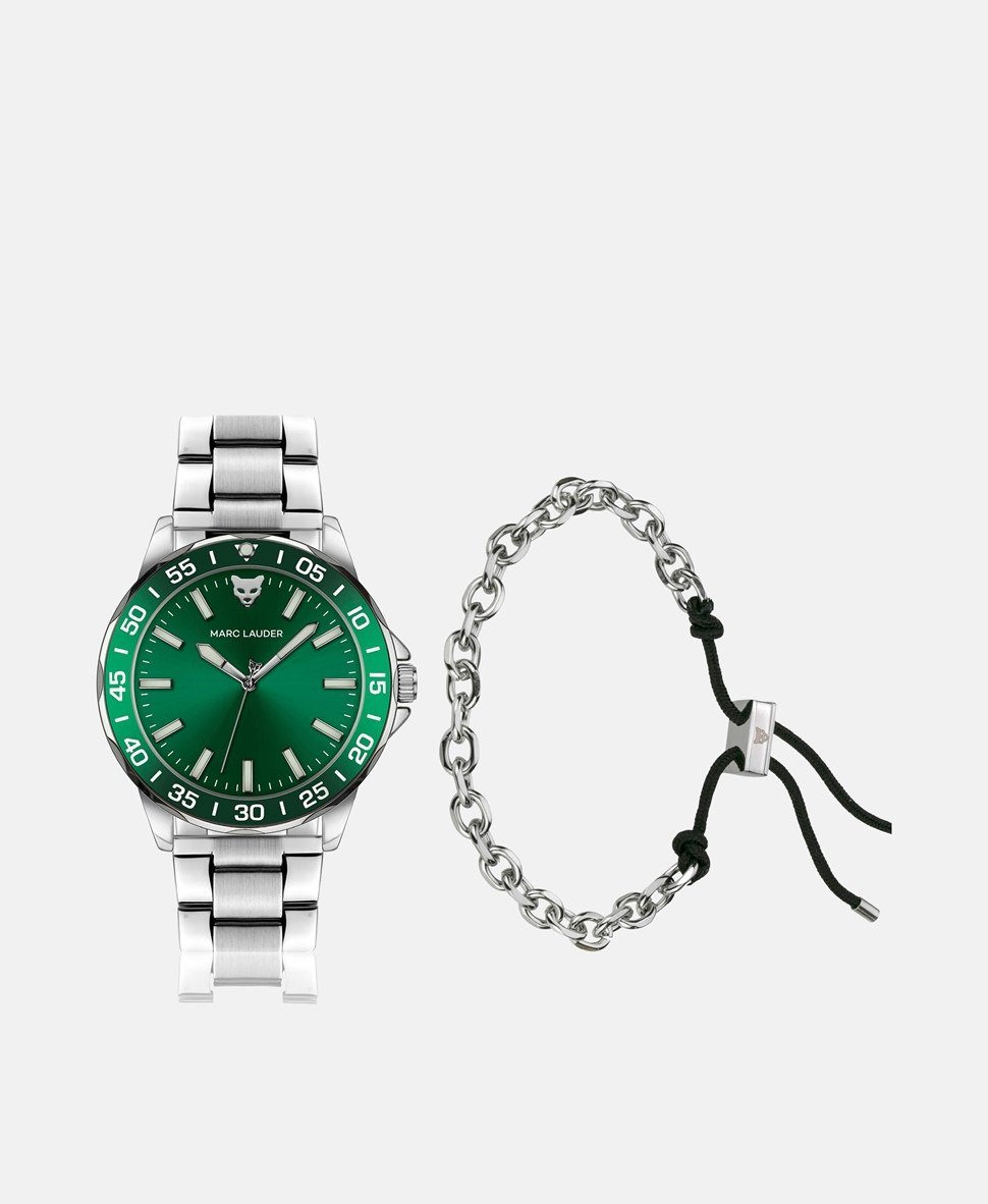 Marc Lauder Watch and bracelets set