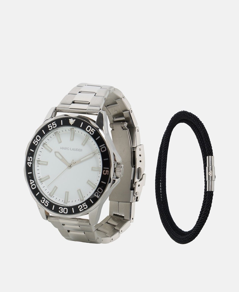 Marc Lauder Watch & bangle set