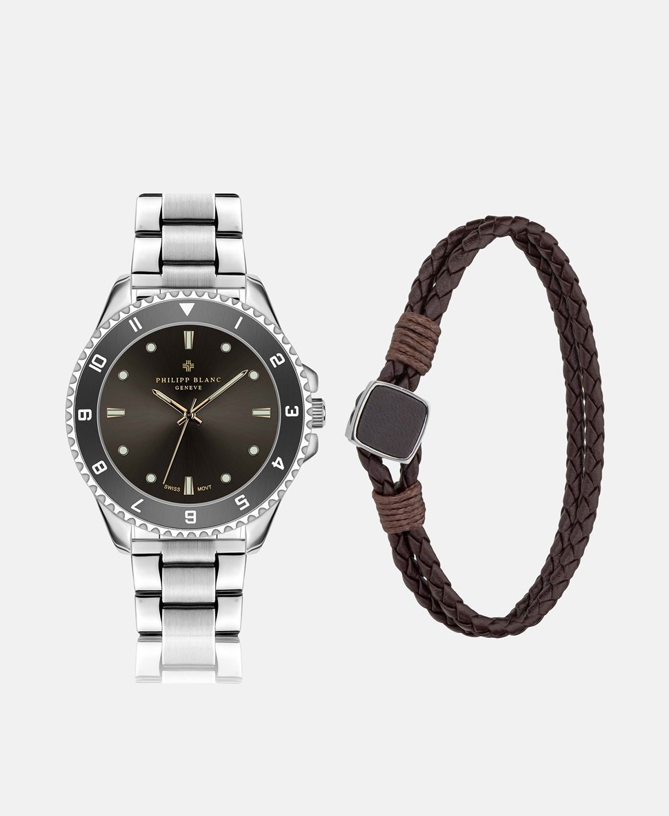Philipp Blanc Watch and bracelets set
